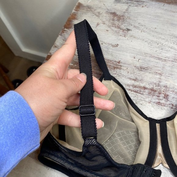 Wacoal black lace Full Coverage bra 38D - Picture 8 of 8